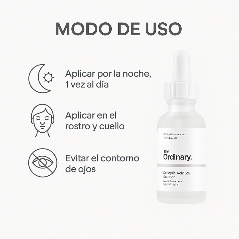 ✨ ¡ADIÓS A LOS GRANITOS Y MANCHAS! CON ACIDO SALICILICO THE ORDINARY ✨